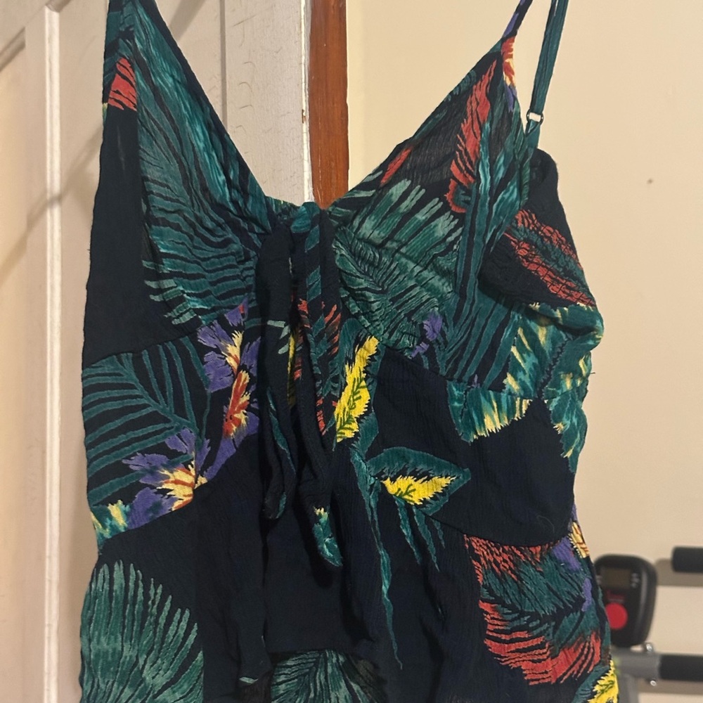 Tropical Print Women's Top